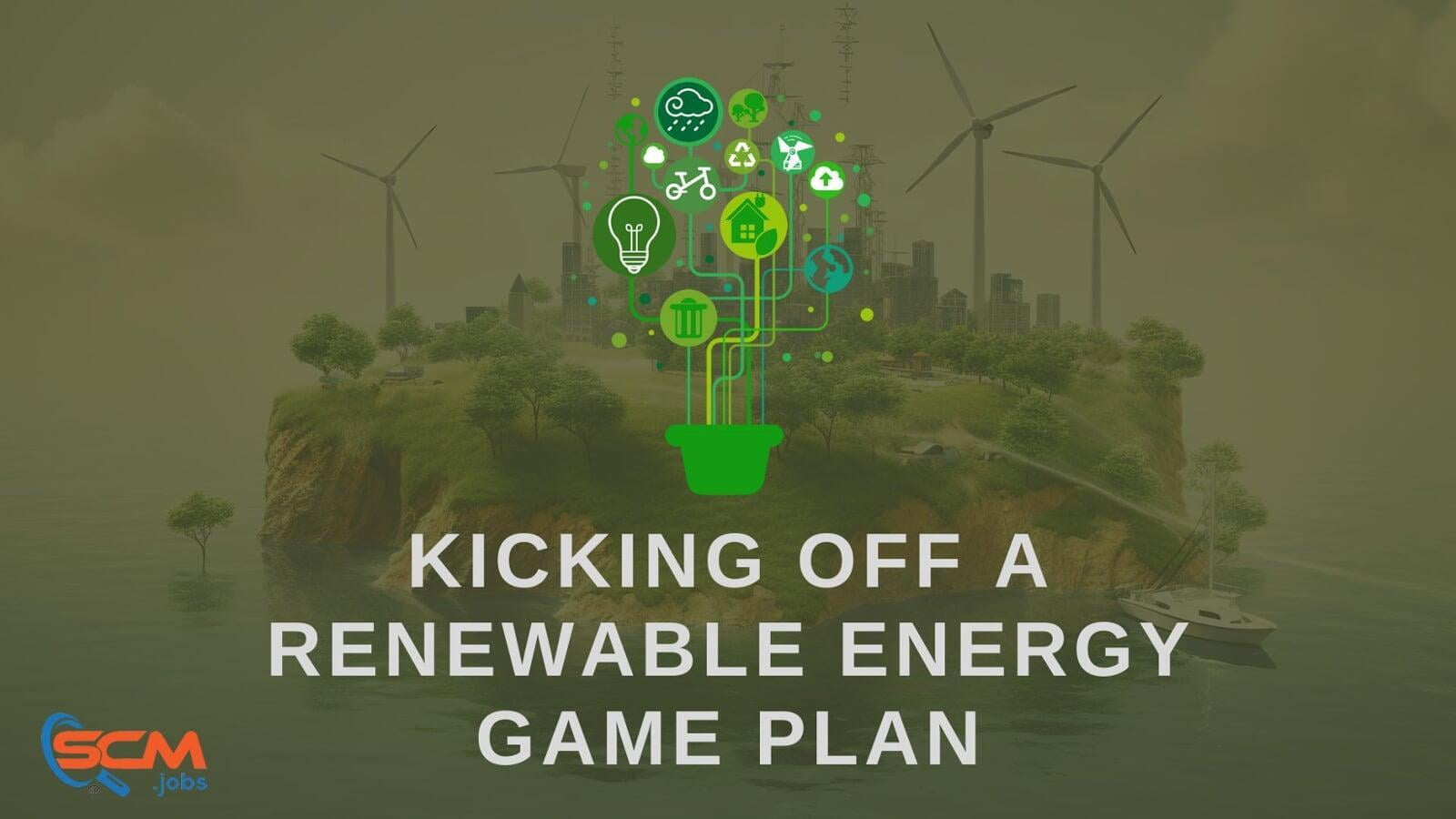 Kicking Off a Renewable Energy Game Plan